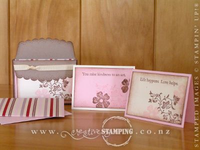 Scallop Envelope Stationery Set