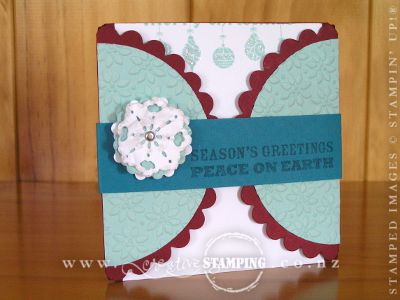 Something For Christmas Petal Card