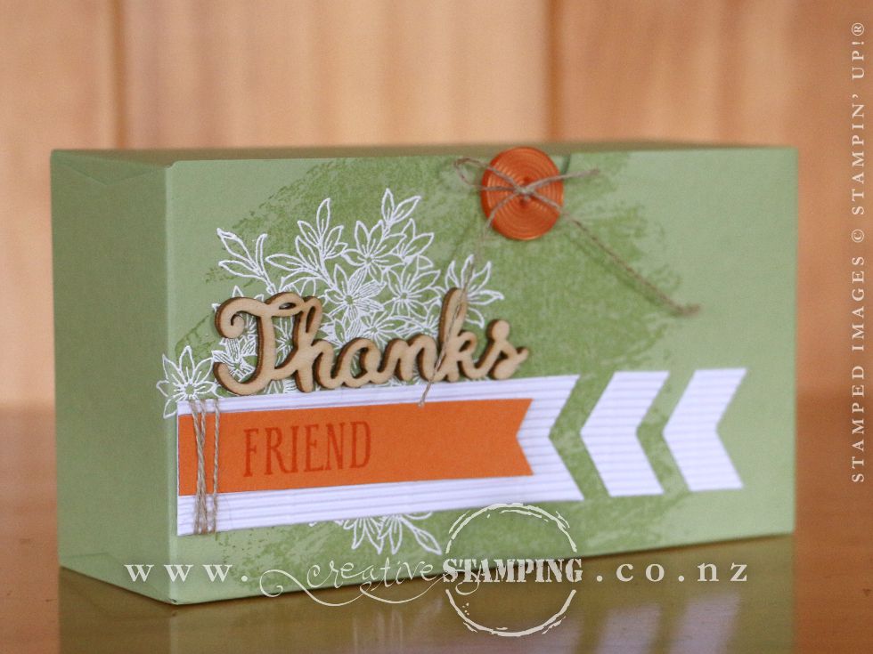 Awesomely Artistic Gift Box Creative Stamping