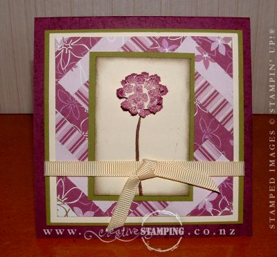 Lyn's Quilted Card