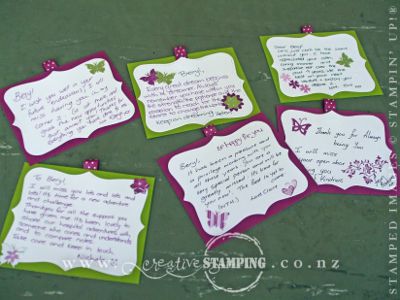 Toni and Marlene's Farewell Card