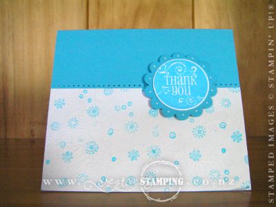 Sprinkles Thank You Card