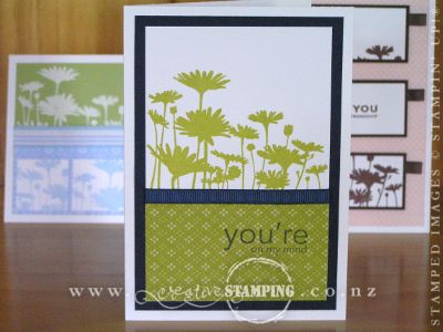 Upsy Daisy Card (Australian Stamping, Cardmaking & Papercraft Magazine Vol 15 No 4)