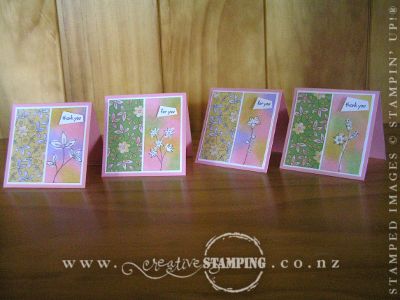 April Thank You Cards