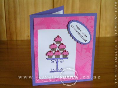 Cupcake Birthday Card