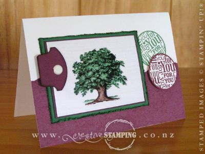 Lovely As A Tree Window Sheet Overlay Card
