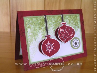 Delightful Decorations Christmas Card