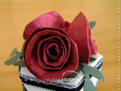 Love Letters Fancy Flower Tube Box