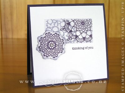 Delicate Doilies Swap Card