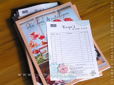 Pre-ordered Catalogues Wish List