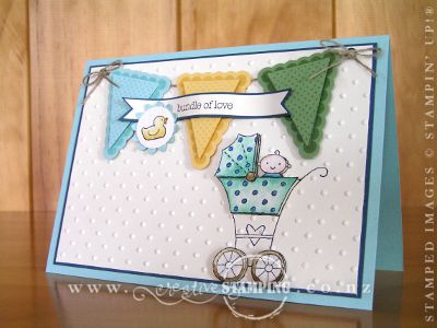 Bundle of Love New Baby Card