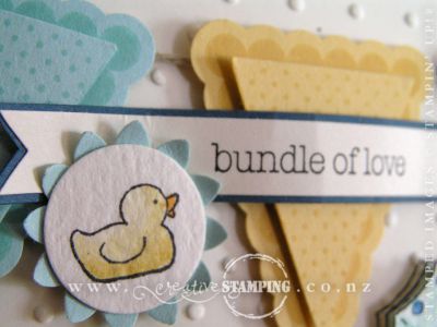 Bundle of Love New Baby Card