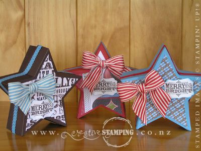 Kid's Christmas Star Boxes