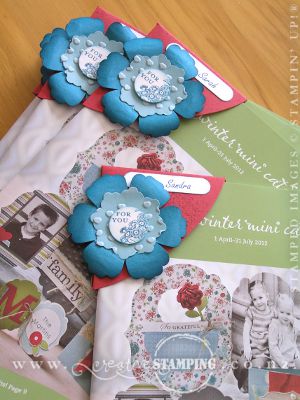 Blossom Punch Corner Bookmark