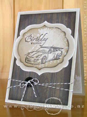 Need For Speed Birthday Card