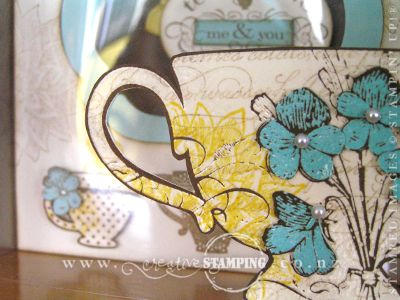 Tea Shoppe Diarama Card