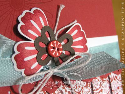 Twitterpated Pleated Thank You Card