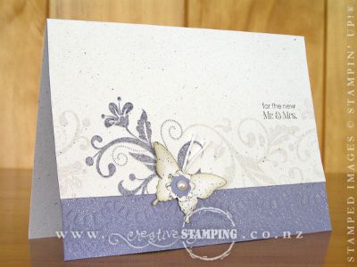 Flowering Flourishes Wedding Card
