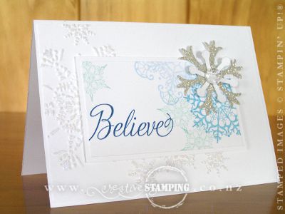 Snowflake Soiree Christmas Card
