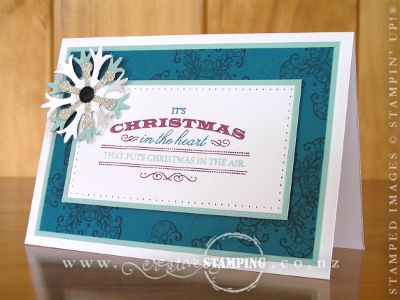 Snowflake Soiree Christmas Card