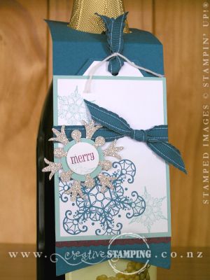 Snowflake Soiree Bottle Tag