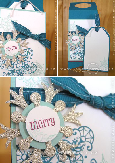 Snowflake Soiree Bottle Tag