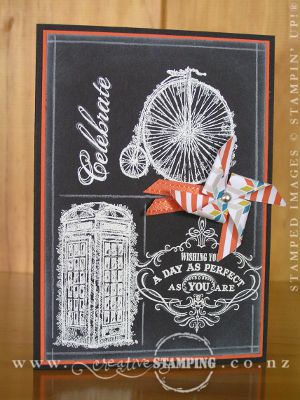 Feeling Sentimental Chalkboard Card