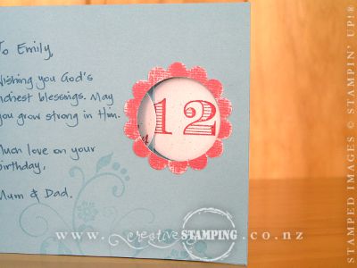 Birthday Secret Message Card
