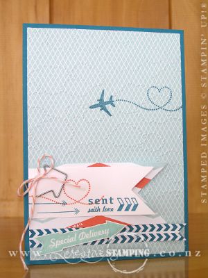 Sent with Love Birthday Card