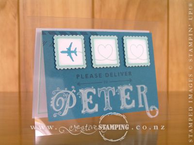 Sent with Love Window Sheet Card