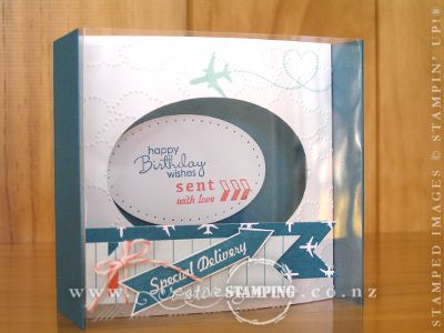 Sent with Love Diorama Card