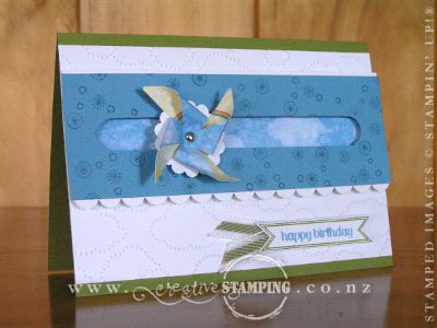 Pinwheel Spinner Card