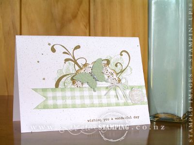 Pistachio Pudding Card