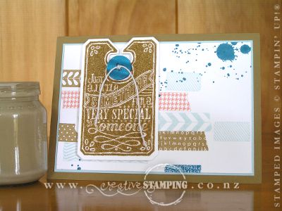 Baked Brown Sugar Card