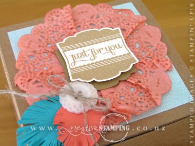 Kraft Gift Box - Cupcake Gift Box