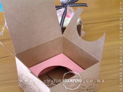 Kraft Gift Box - Cupcake Gift Box