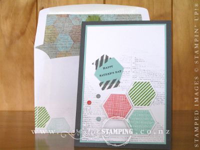 Six-Sided Sampler Father's Day Card