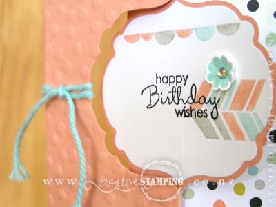 Petal Parade Birthday Swing Card