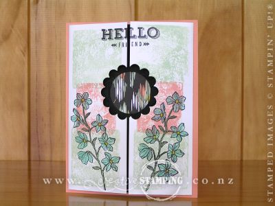 Peaceful Petals Iris Card