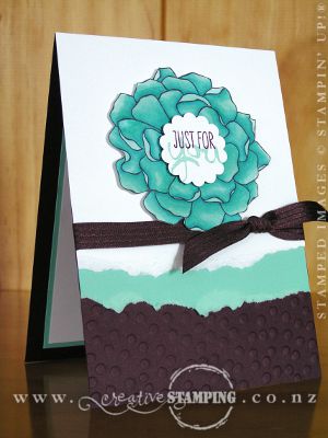 Blended Bloom Card