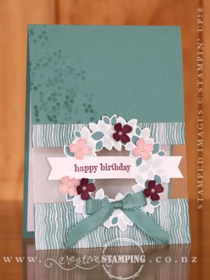 Wondrous Wreath Birthday Card