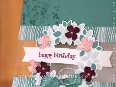 Wondrous Wreath Birthday Card