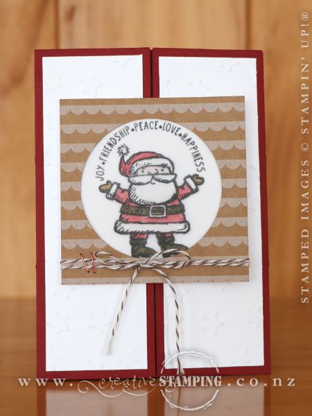 Get Your Santa On Hidden Message Card