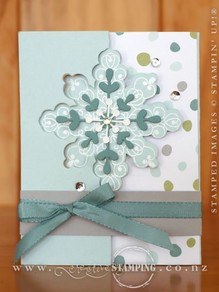 Snowflake Thinlits Gift Voucher Card