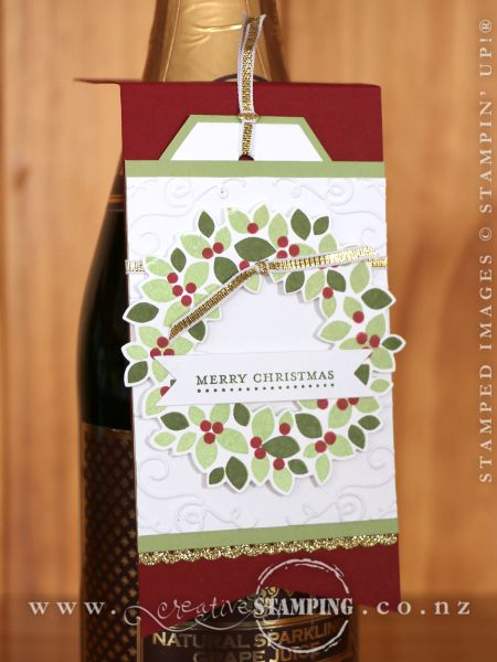 Wondrous Wreath Bottle Tag