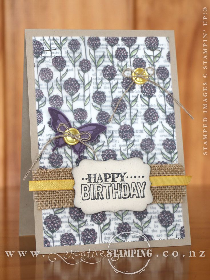 Sheer Perfection Birthday Card - Kristine McNickle - Independent ...