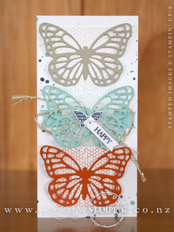 Butterfly Basics Happy Card