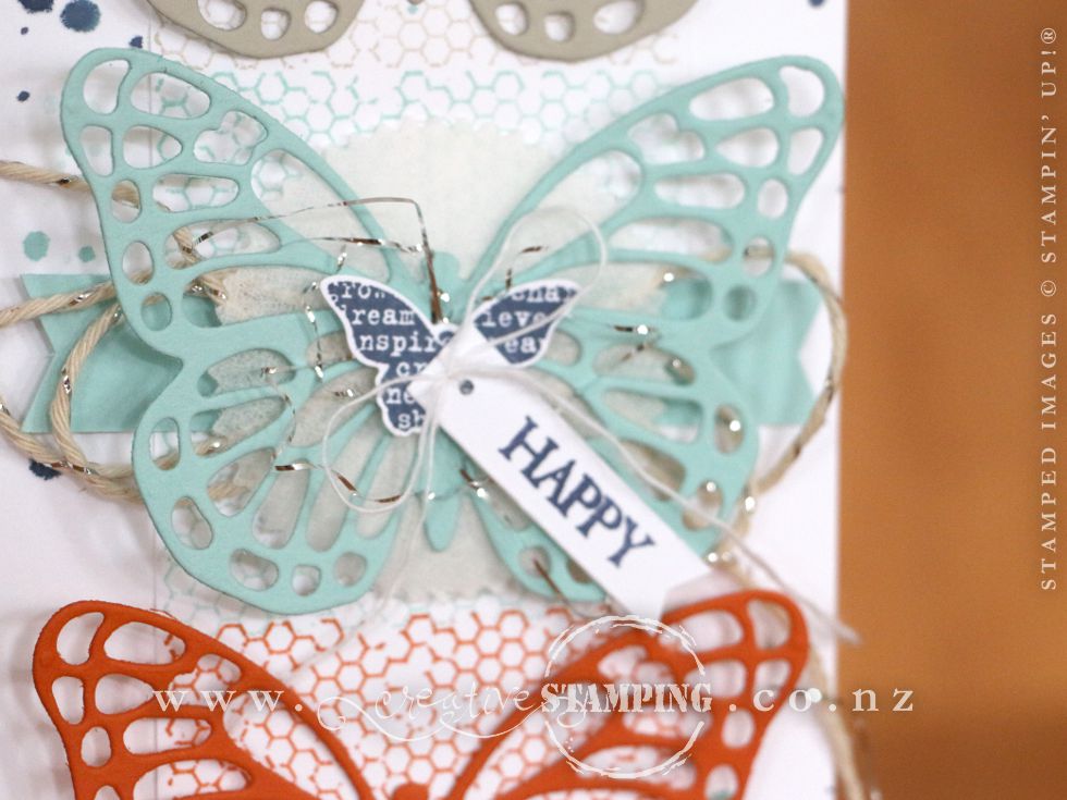 Butterfly Basics Happy Card