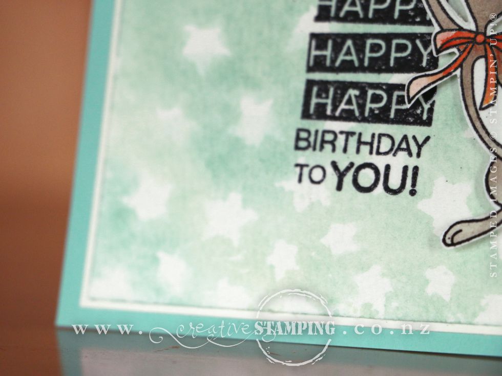 (Happy Easter) Bunny First Birthday Card