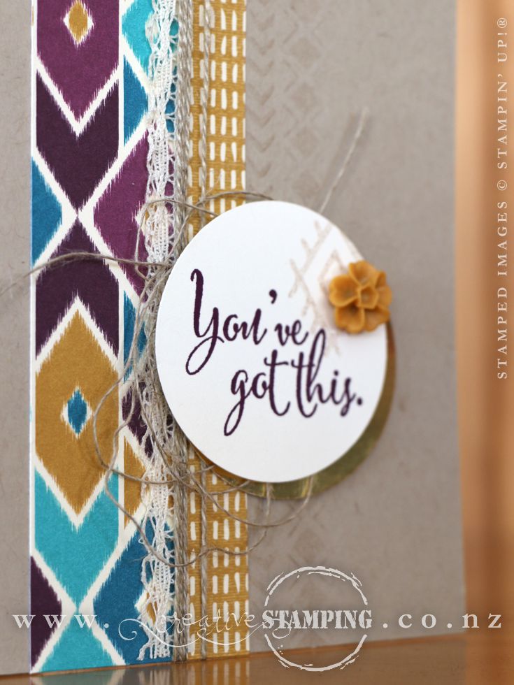 Bohemian Borders Card